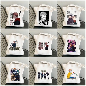 Jujutsu Kaisen anime simple canvas handbag