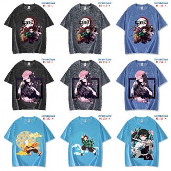 Demon Slayer anime mercerized Ice cotton t-shirt