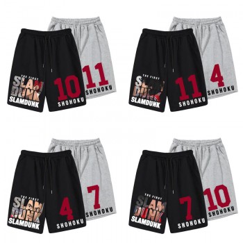 Slam Dunk anime shorts middle pants