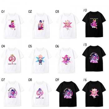 Oshi no Ko anime short sleeve cotton t-shirt t shirts