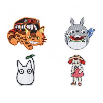 Totoro anime cloth patches stickers