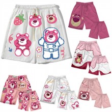 Lotso bear anime shorts middle pants trousers