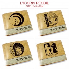 Lycoris Recoil anime wallet purse