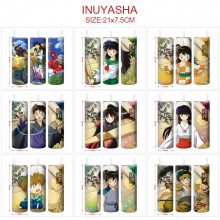 Inuyasha anime coffee water bottle cup with straw ...