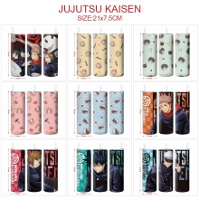 Jujutsu Kaisen anime coffee water bottle cup with straw stainless steel