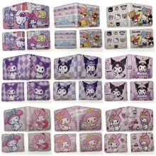 Melody kitty Cinnamoroll Kuromi anime wallet