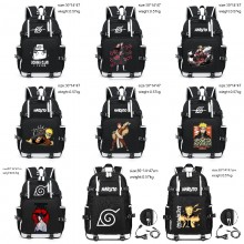 Naruto anime backpack bag