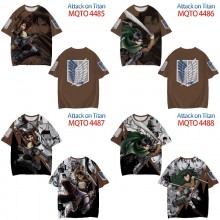 Attack on Titan anime t-shirt t shirts