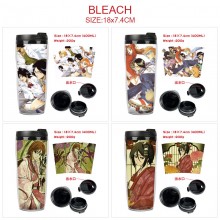 Bleach anime plastic insulated mug cup