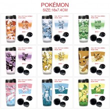 Pokemon anime plastic insulated mug cup