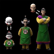 Dragon Ball Crane immortal Tien Shinhan Chiaotzu anime figure