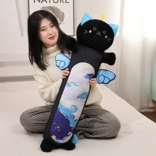 Cute Cat long plush doll pillow