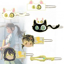 Suzume no Tojimari anime alloy hairpin bobby pin