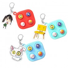 Suzume no Tojimari anime decompression key chain