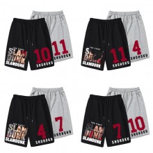 Slam Dunk anime shorts middle pants