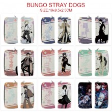 Bungo Stray Dogs anime long zipper wallet purse