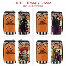 Hotel Transylvania anime long zipper wallet purse