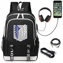 Attack on Titan anime backpack bag