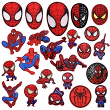 Spider Man cloth patches stickers