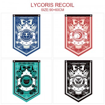 Lycoris Recoil anime flags 90*60CM