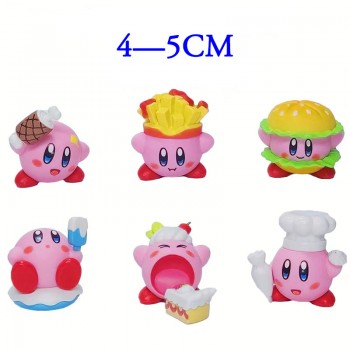 Kirby anime figures set(6pcs a set)(OPP bag)