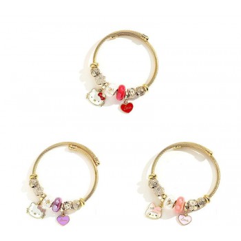 Sanrio Melody kitty Cinnamoroll Kuromi anime bracelet