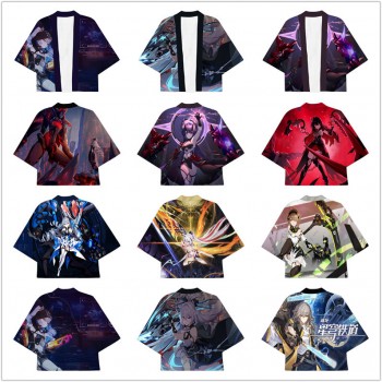 Honkai Impact 3 MmiHoYo game kimono cloak mantle hoodie