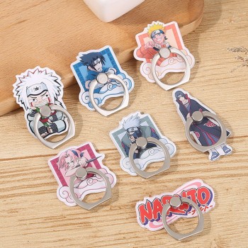 Naruto anime mobile phone ring iphone finger ring round