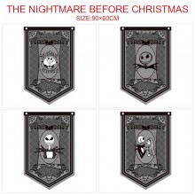 The Nightmare Before Christmas anime flags 90*60CM