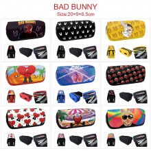 Bad Bunny anime zipper pen case pencil bag