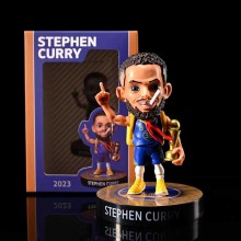 NBA star Curry fmvp figure