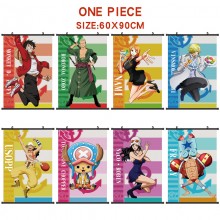 One Piece anime wall scroll wallscrolls 60*90CM