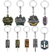 WOT World of Tanks game key chain