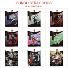 Bungo Stray Dogs anime flano summer quilt blanket