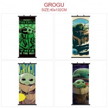 Star Wars Yoda anime wall scroll wallscrolls 40*10...