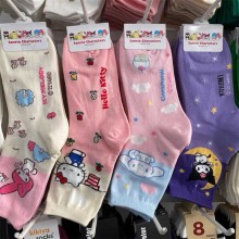 Melody kitty Cinnamoroll Kuromi anime long socks a...