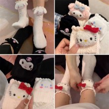 Melody kitty Cinnamoroll Kuromi anime long socks a...
