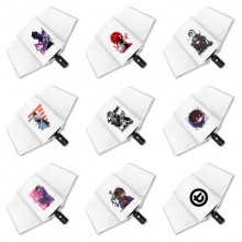 Assassin Wu Liuqi anime tri-fold automatic umbrell...