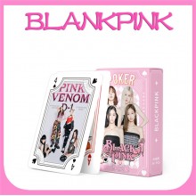 Black Pink star pokers playing cards