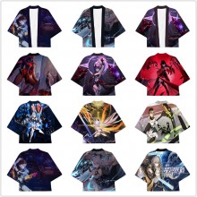 Honkai Impact 3 MmiHoYo game kimono cloak mantle hoodie