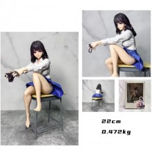 Lovely Wind Blown After Class Anime Figure