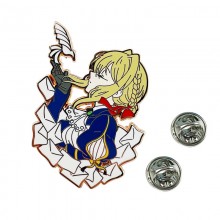 Violet Evergarden anime alloy brooch pin