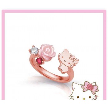 Hello Kitty anime ring
