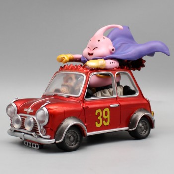 Dragon Ball Z Fat Majin Buu Mr. Satan Drive Car Anime Figures