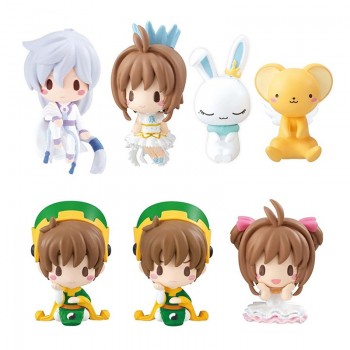 Card Captor Sakura anime figures set(7pcs a set)(OPP bag)