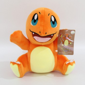 8inches Genuine Pokemon Charmander anime plush doll 20CM