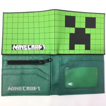 Minecraft silicone wallet
