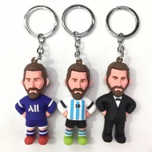 Lionel Messi star figure doll key chain