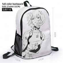 EVA anime full color backpack bag