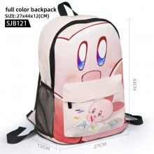 Kirby anime full color backpack bag